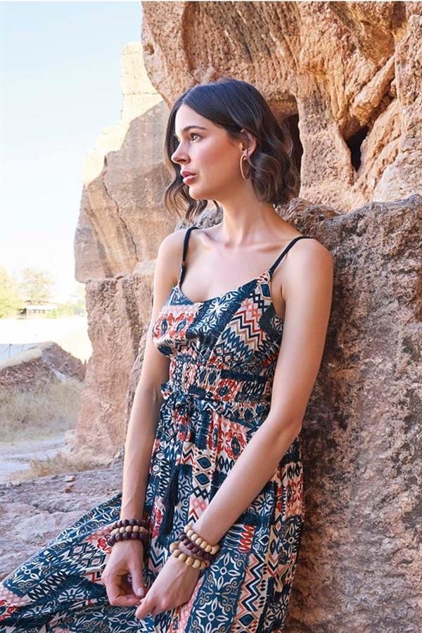 Fantastik Store Arias Closet Etnik Desenli Tulum görsel 5
