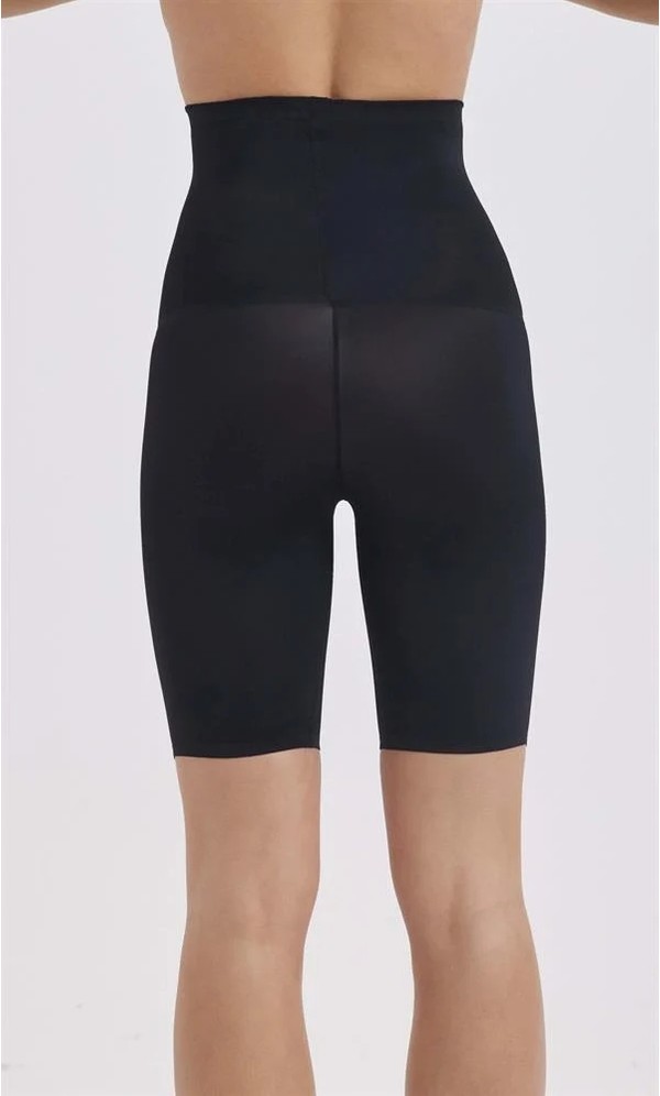 Aesco 4007 Poliyamid Lazer Kesim Göbek Toparlayıcı Short görsel 6