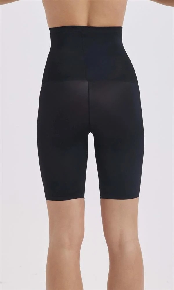 Aesco 4007 Poliyamid Lazer Kesim Göbek Toparlayıcı Short görsel 2