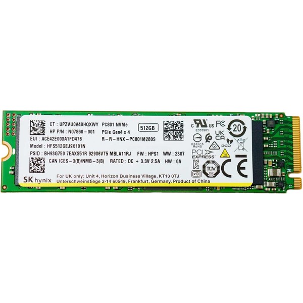 Sk Hynix Pc801 512Gb M.2 2280 Nvme Ssd Fiyatları, Özellikleri ve