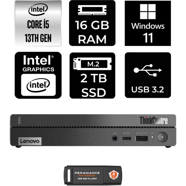Lenovo ThinkCentre ミニPC 4台セット Lenovo Thinkcentre 50Q Gen 4 Intel Core I5 13420H 16GB 2tb SSD