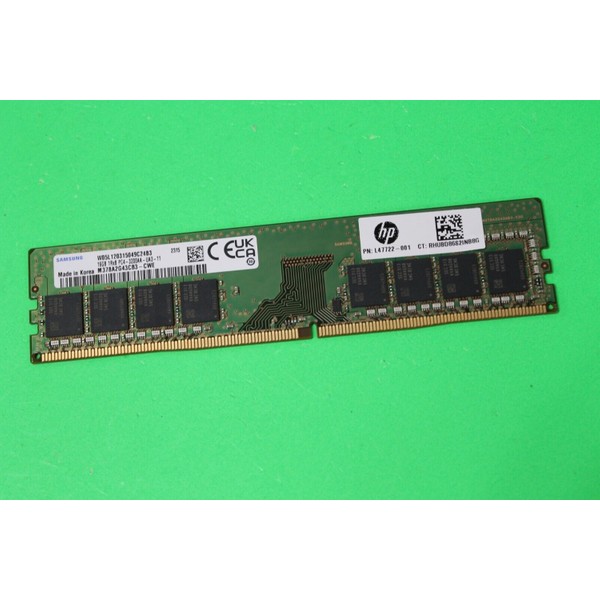 Samsung 16GB Dımm Ram Ddr4 3200MHZ 1rx8 PC4-3200AA-UA3