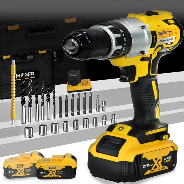 Mager Zy-02 Çelik MADREN13 mm Darbeli LED Göstergeli 10 Pilli