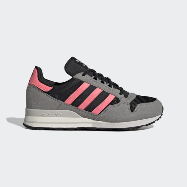 Adidas Originals GW8294 Zx 500 Ayakkabı - Gri - Kırmızı - 39 1/3