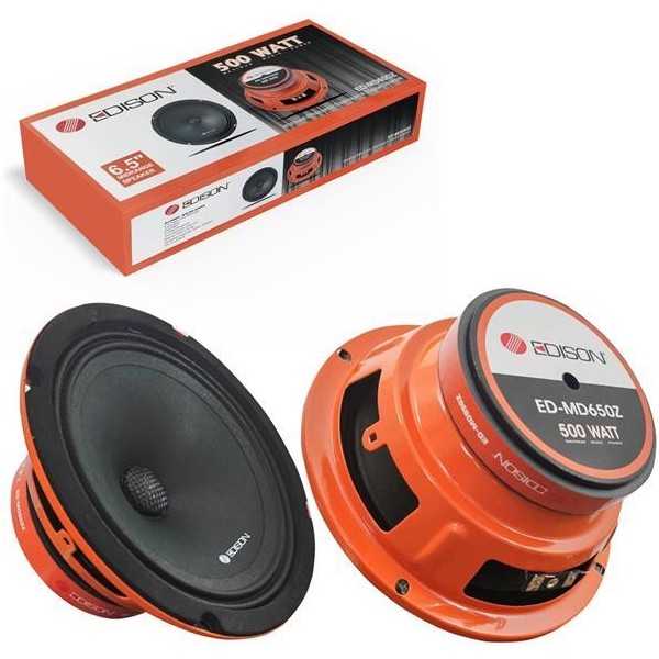 Edıson Ed-Md65oz Oto Midrange 16Cm 500 Watt (80 Rms) 2 Adet