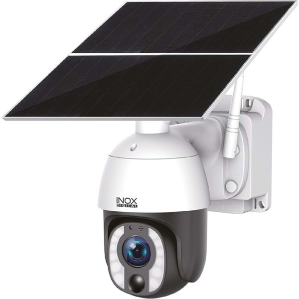 INOX-233 (10X OPTİK ZOOM-SÜREKLİ KAYIT)SOLAR PANELLİ PTZ KAMERA