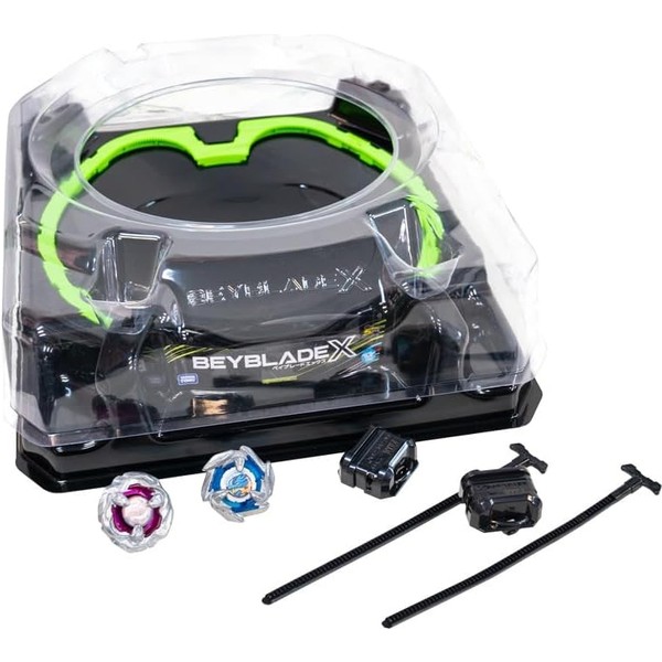 Takara Tomy Beyblade x Xtreme Battle Set - Arena, 2 Top, 2