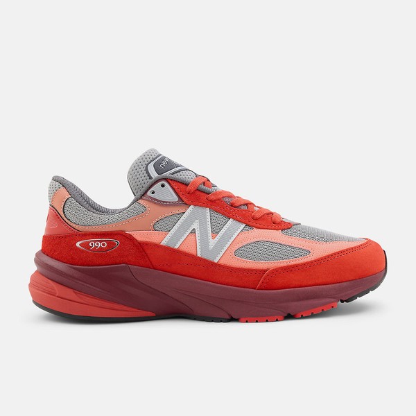 New Balance 990 Lifestyle Spor Ayakkabı U990RT6 - 38 - Kırmızı