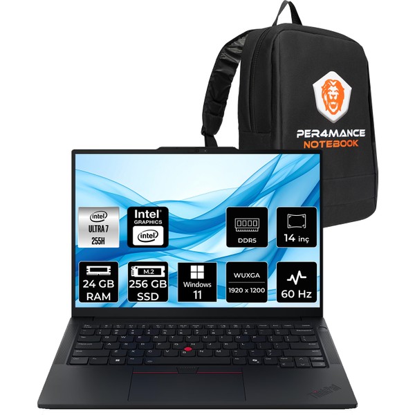 Lenovo Thinkpad E14 Gen 7 Core Ultra 7 255H Notebook 24GB RAM