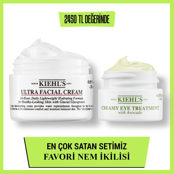 Kiehl's Ultra Facial Cream & Avokadolu Göz Kremi Favori Nem