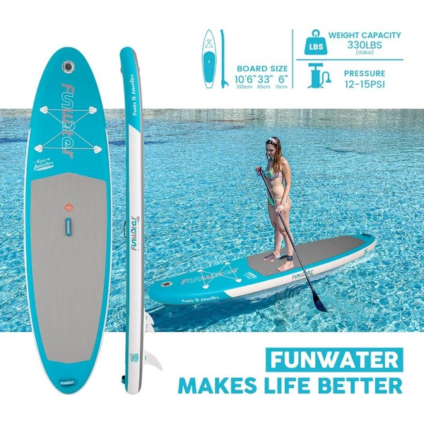 Funwater Adventure Paddle Şişme Sup Board/stand Up Paddle Board