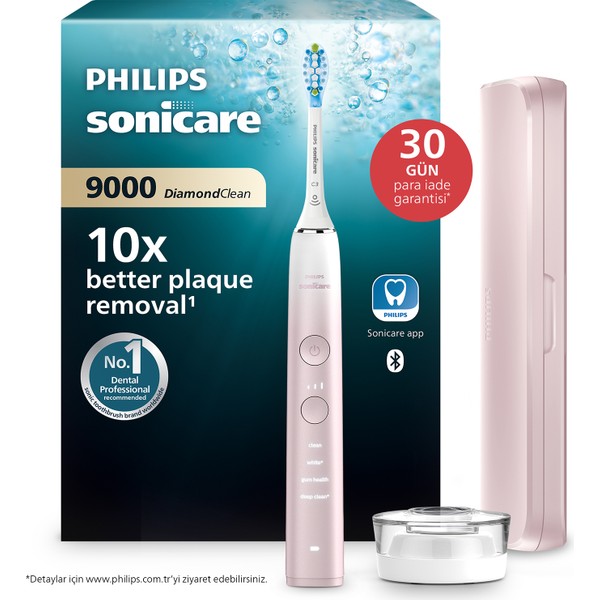 Philips Sonicare Diamond Clean Şarjlı Diş Fırçası, 4 Mod, Basınç