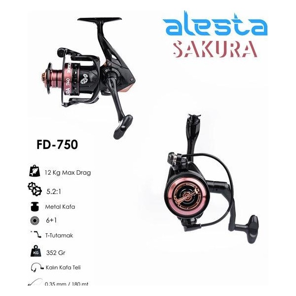 Alesta Sakura Fd-750 5000 Al Kafa Cnc Kol 6+1 Bb Olta Makinası