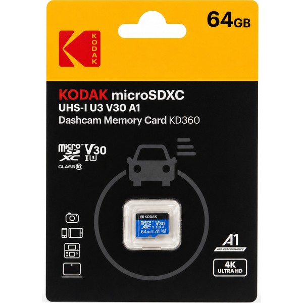 Kodak KD360 Class 10 UHS-I U3 A1 V30 64 GB Micro SD Kart Fiyatları