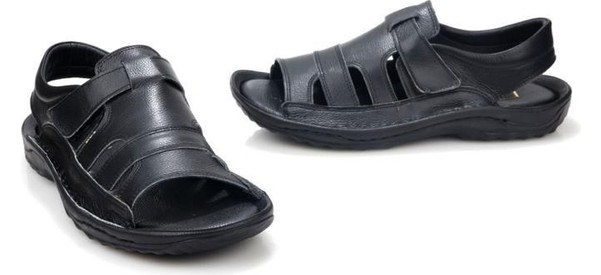 Pisagor PS-33720 Erkek Ortopedik Deri Sandalet görsel 8