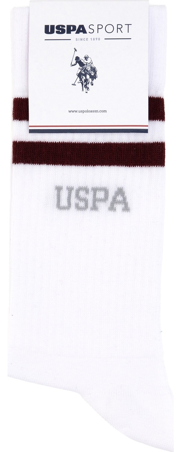 U.S. Polo Assn. Erkek Siyah 2'li Tenis Çorabı 50317940-VR046 görsel 8