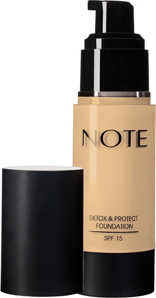 3Ecoswear Note Detox & Protect Foundation Fondöten 02 Natural Beige