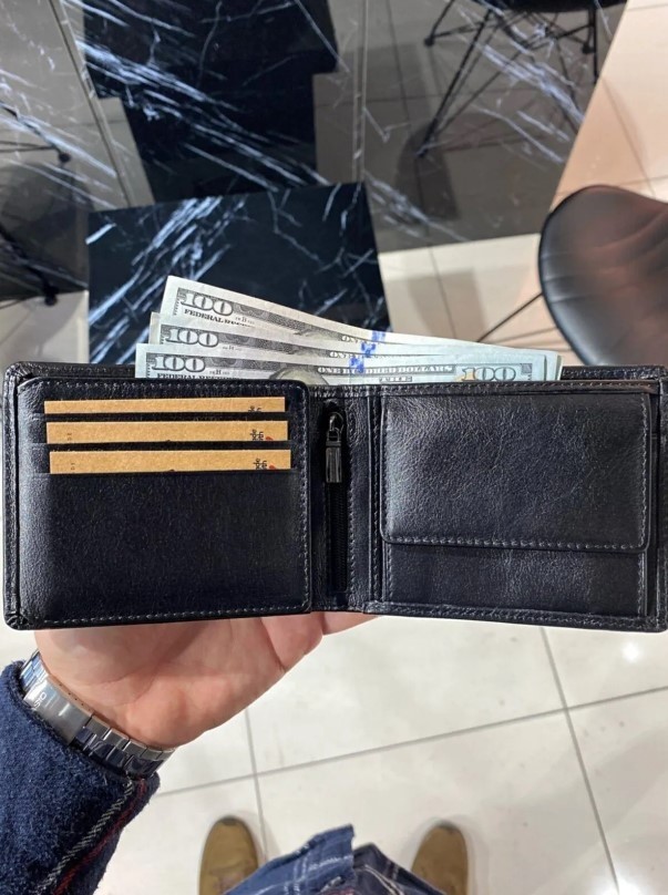 Fil Deri Premium Çok Bölmeli Dikey Erkek Cüzdan Hakiki Deri Şık Tasarım ile Kullanım Kolaylığı görsel 5