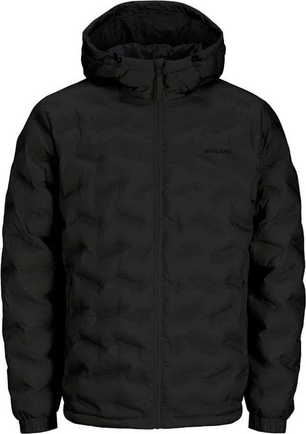 Jack & Jones Jcowın Quılted Erkek Siyah Mont 12250429-Black görsel 8