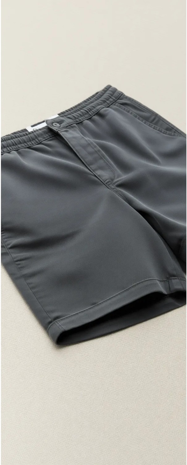 DeFacto Ultra Yumuşak Relax Fit Akışkan Kumaş Bermuda Şort E0804AX25SM görsel 3