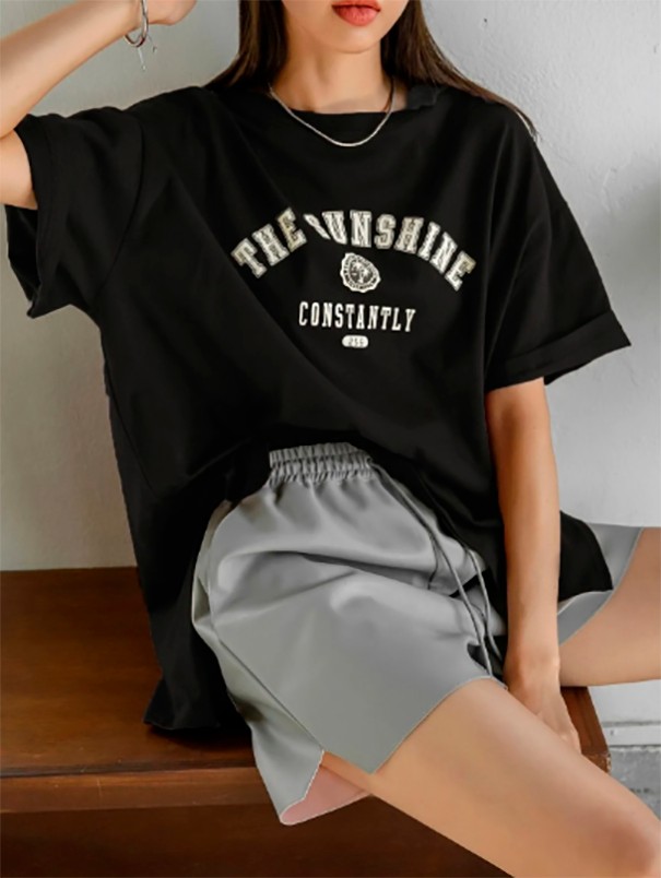 Medinenur The Sunshine Baskılı T-Shirt görsel 4