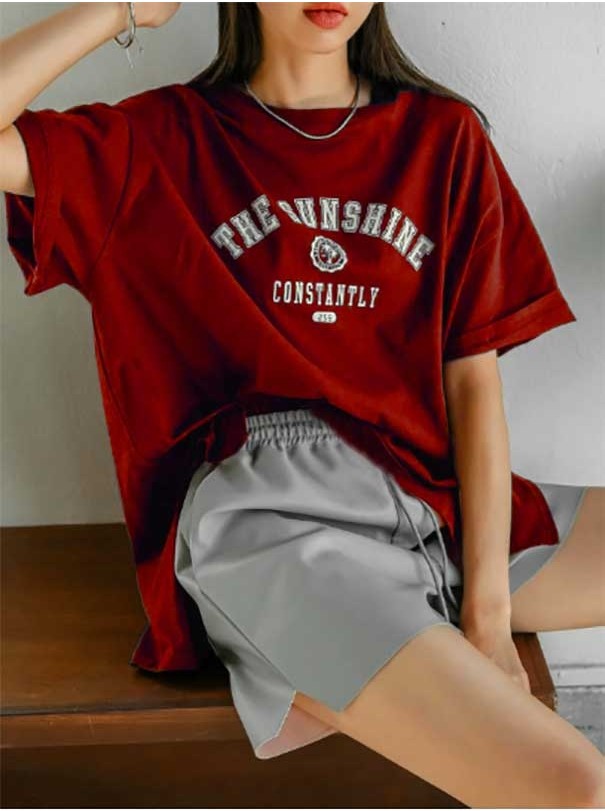 Medinenur The Sunshine Baskılı T-Shirt görsel 8