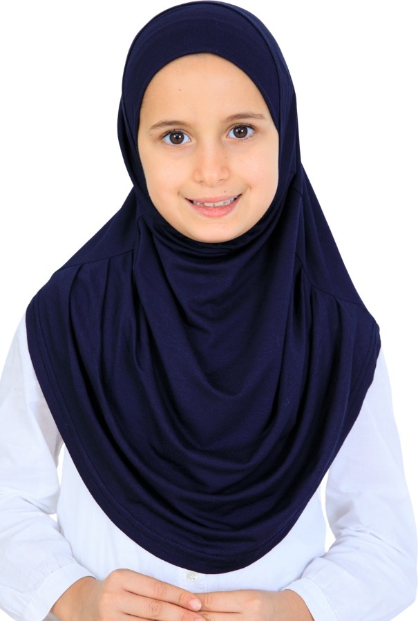 Modish Group Kız Çocuk Hazır Başörtüsü Pratik Penye Şal Tesettür Giyim