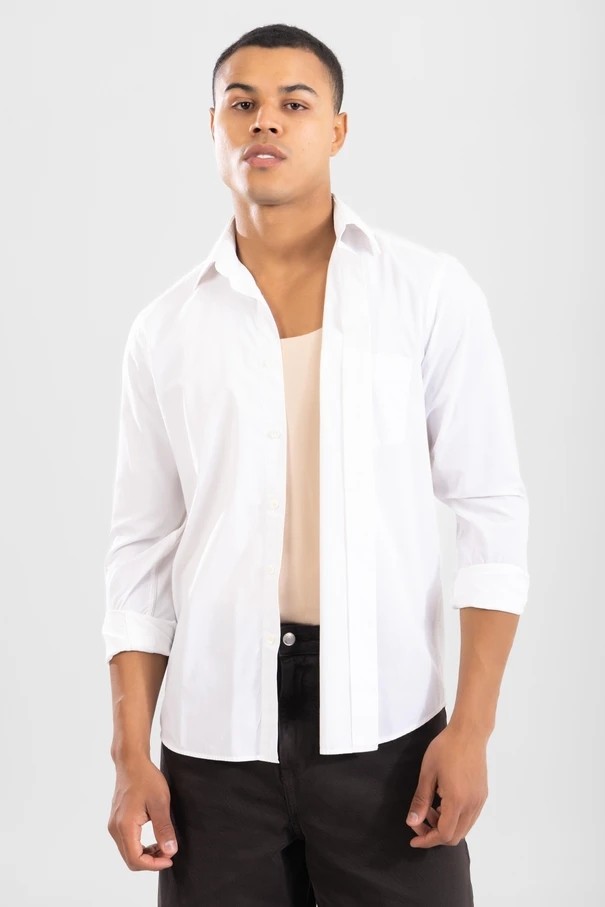 Baykar Erkek Slim Fit Pamuklu Görünmez Atlet Ten Rengi Rahat Kesim Özelliği ile görsel 2