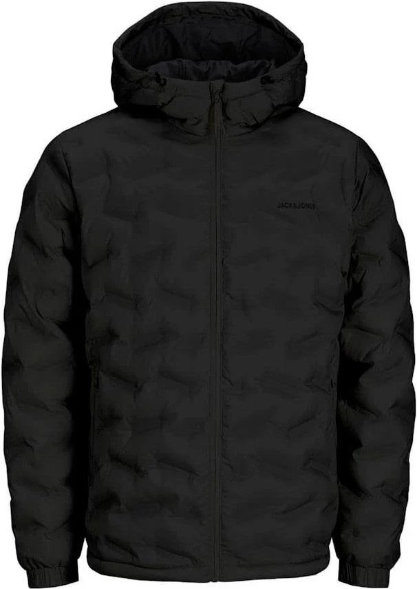 Jack & Jones Jcowın Quılted Erkek Siyah Mont 12250429-Black görsel 5