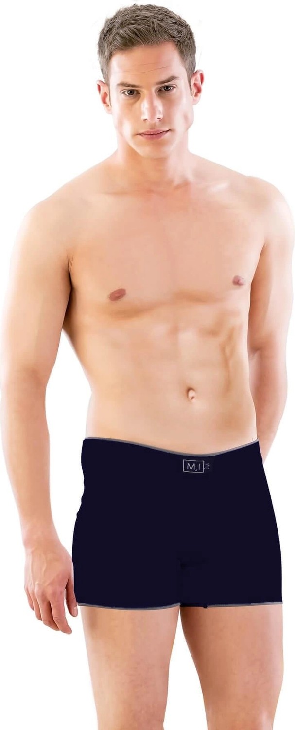 Gees Global Seamless Uzun Erkek Boxer - Lacivert - KLBN30546