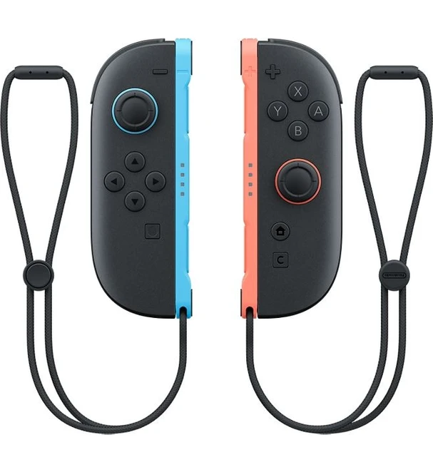 Resim Nintendo Switch 2 Joy-Con Ikili Kontrol Cihazı Kırmızı Mavi Orjinal 