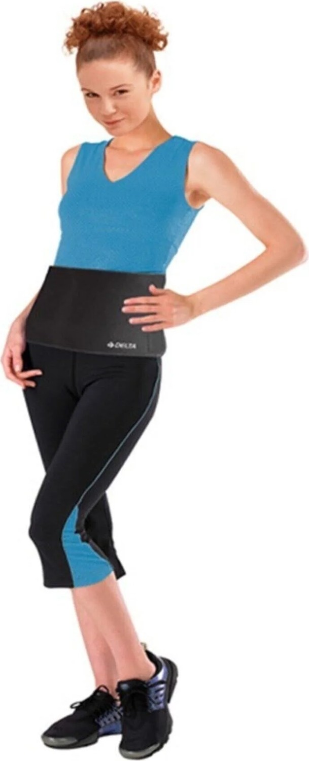 St. Morritz Siyah Termal Sauna Kemer Bel Korsesi ( 25 cm ) görsel 2