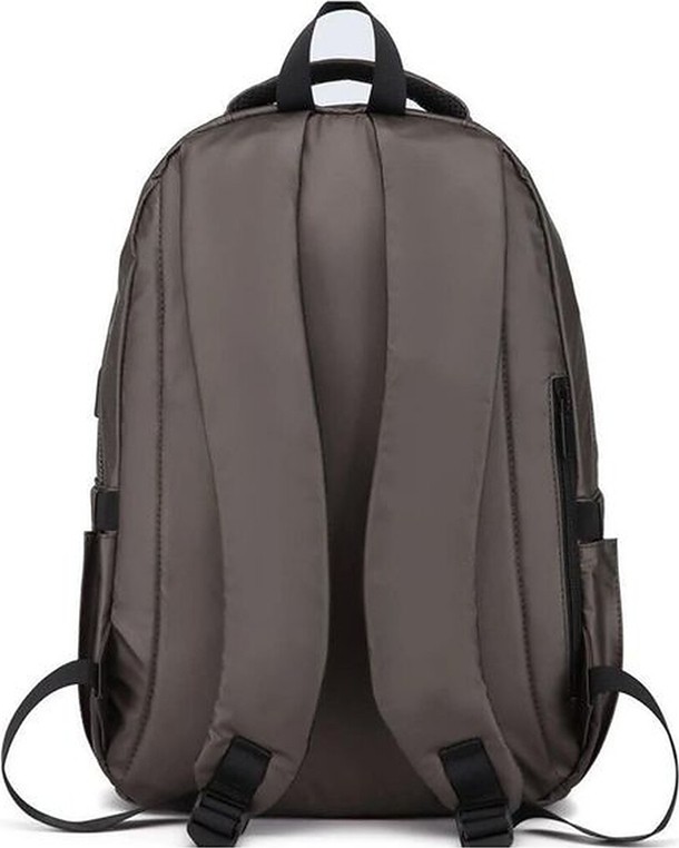 Smart Bags Gumi Kumaş Uniseks Büyük Boy Sırt Çantası 8662 Bakır görsel 3