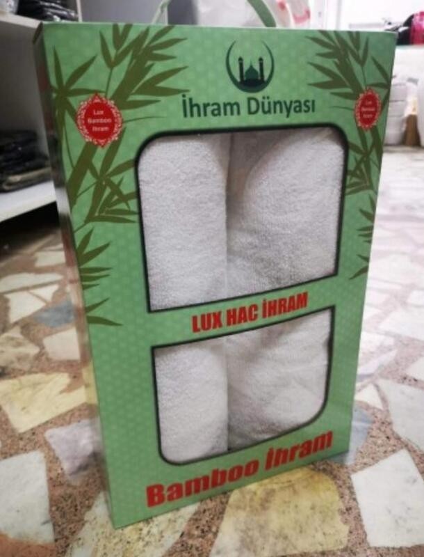Begün Lüks Bambu Ihram Hac ve Umre Ihramı... Lastikli Ihram Kemeri Hediyemizdir....
