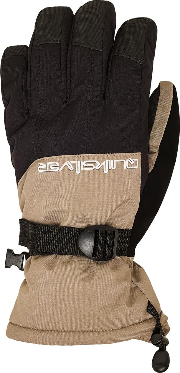 Die Grup Quiksilver Mission Glove Erkek Eldiveni, Bej, S görsel 3