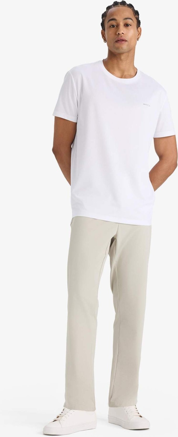 DeFacto Slim Fit Dar Kesim Standart Paça Dokuma Sporcu Pantolon D9247AX25AU görsel 3