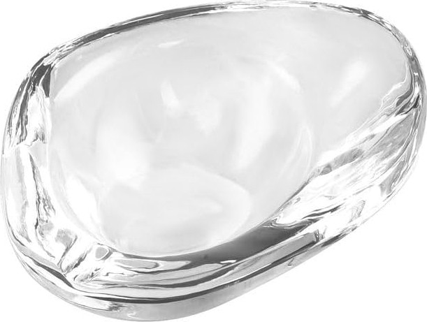 Cyrstal Ashtray Transparent Gümüş Tek Ebat BA2053 057 C1