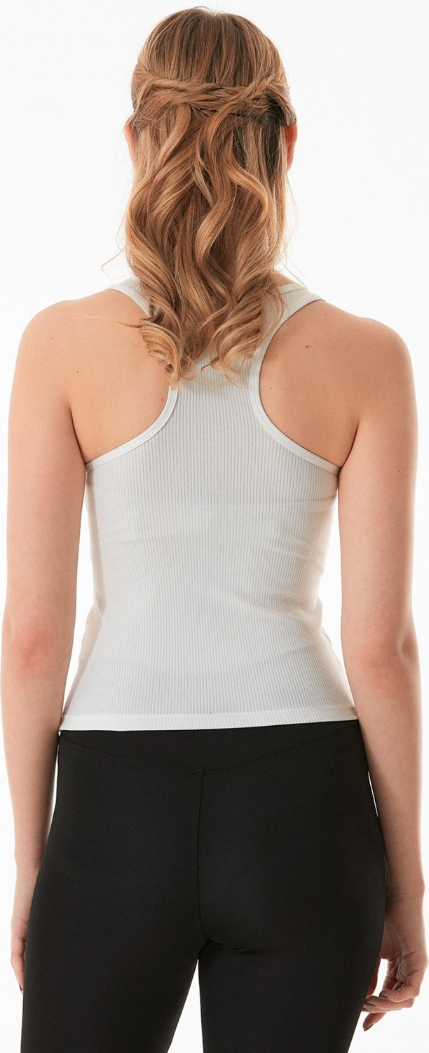 FullaModa Fitilli Halter Yaka Body görsel 3