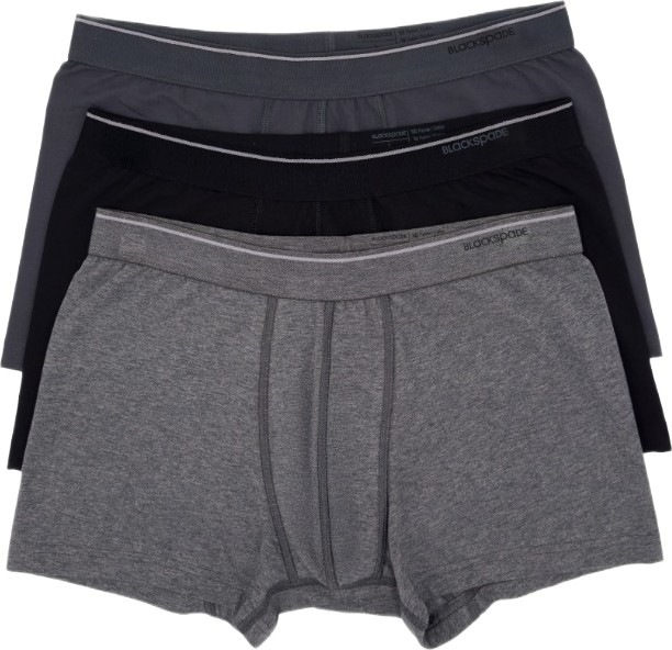 Blackspade Erkek Boxer 3'lü Paket Tender Cotton 9670 - Lacivert Mavi Denim