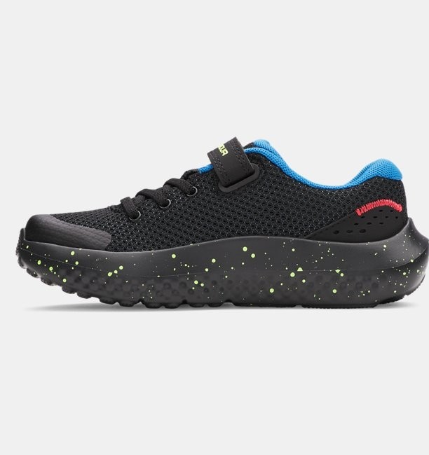 Under Armour Erkek Çocuk UA Preschool Surge 4 AC Koşu Ayakkabısı 3027104-001 görsel 2