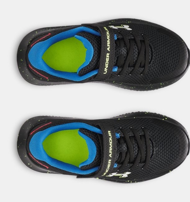 Under Armour Erkek Çocuk UA Preschool Surge 4 AC Koşu Ayakkabısı 3027104-001 görsel 3