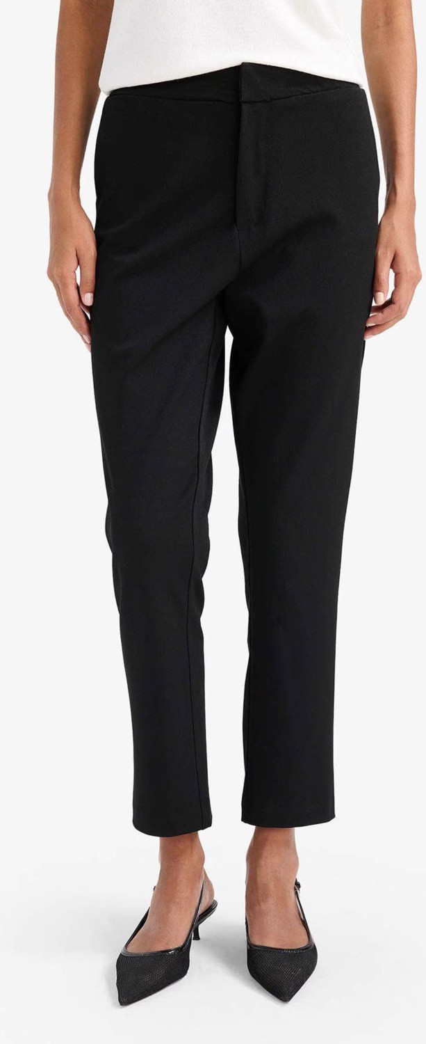 DeFacto Klasik Chino Normal Bel Basic Cepli Bilek Boy Kumaş Pantolon C1429AX26SP görsel 3
