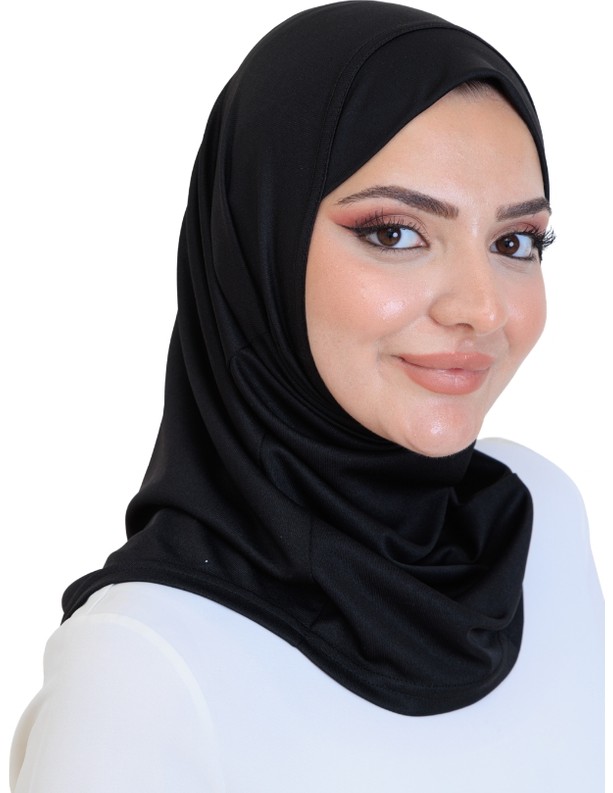 Modish Group Hazır Başörtü Pratik Tak Çıkart Kadın Günlük Şal Hafif Kırışmaya Dayanıklı görsel 7
