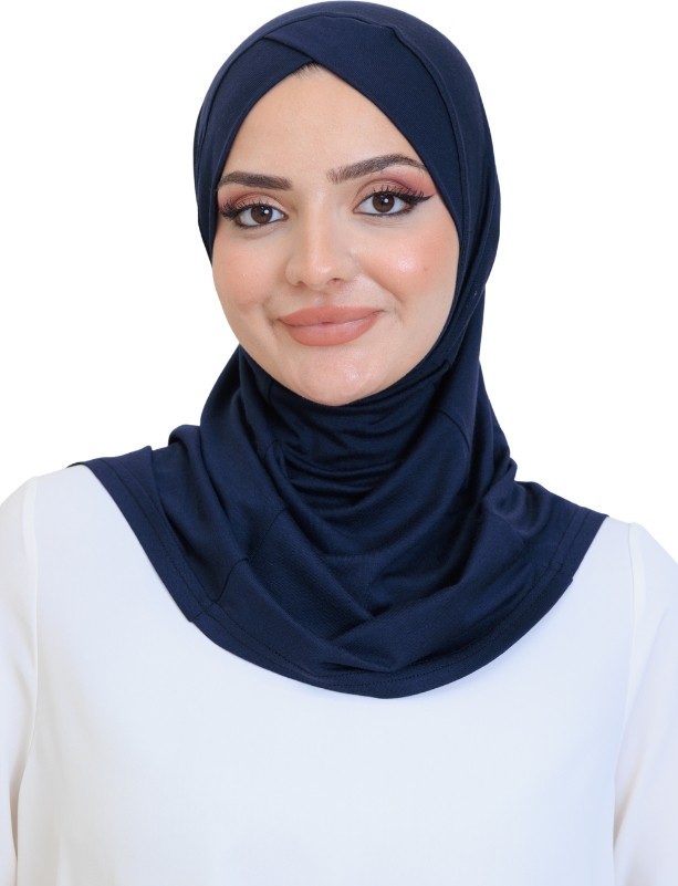 Modish Group Kadın Hazır Türban Çapraz Tek Parça Pratik Namaz Başörtüsü görsel 6