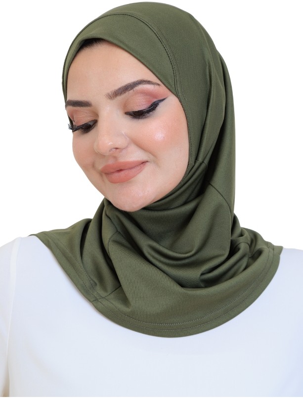 Modish Group Hazır Başörtü Pratik Tak Çıkart Kadın Günlük Şal Hafif Kırışmaya Dayanıklı görsel 2