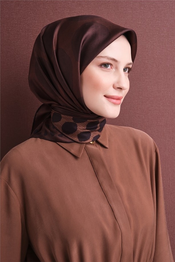 Armine Sura Ipek Eşarp 2026-2027 - Sonbahar KIŞ-ASM9637-34 görsel 3