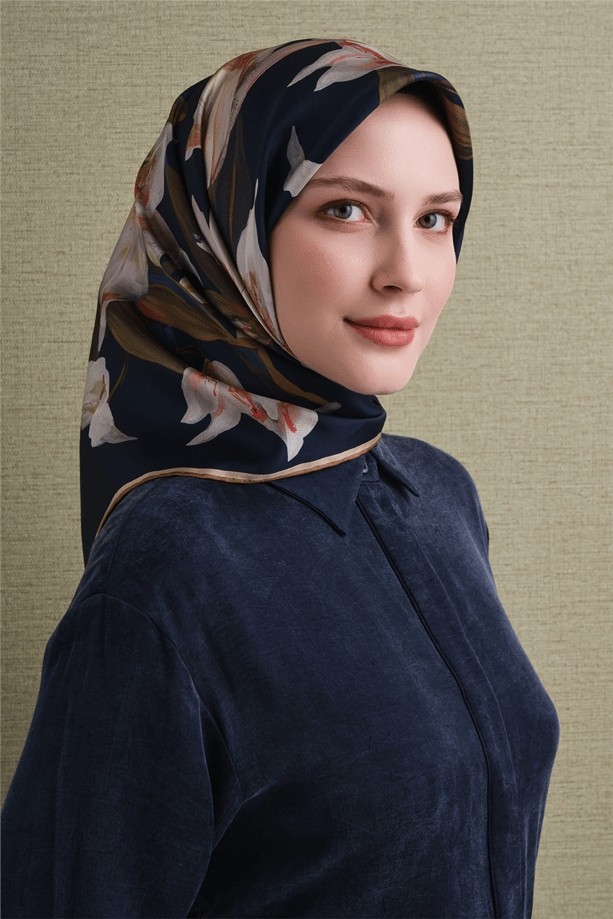 Armine Ipek Eşarp 2027 Kış - 9620-33 Pudra Twill