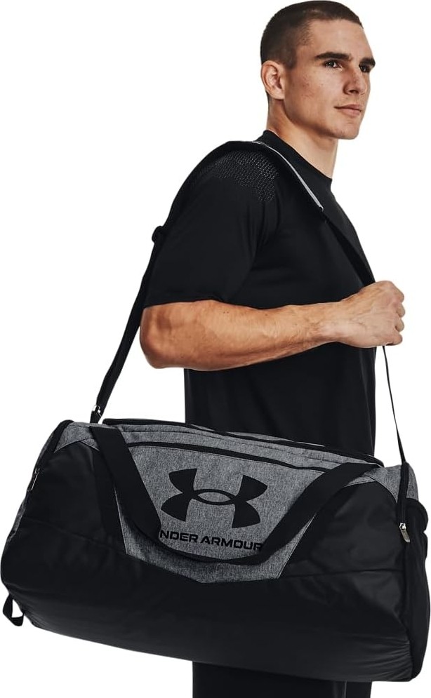 Happy Trend Under Armour Ua Undeniable 5.0 Duffle Unisex Yetişkin Spor Çantası, Gri, M görsel 4