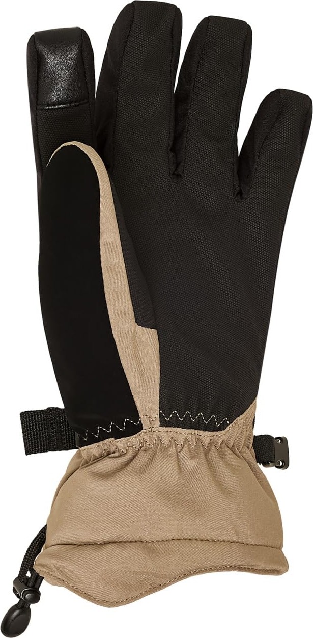 Die Grup Quiksilver Mission Glove Erkek Eldiveni, Bej, S görsel 4