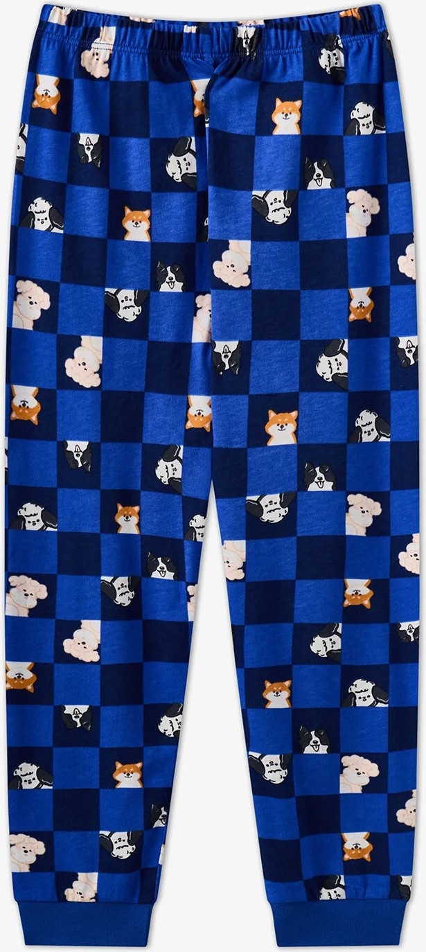 Penti Erkek Çocuk Saks The Paw Club Pamuklu Uzun Kollu Pijama Takımı görsel 3